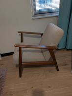 Mooie vintage fauteuil, Ophalen, Gebruikt, Twee, Bruin