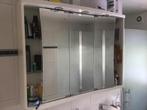 3 deurs spiegelkast met verlichting 105x78x19, Minder dan 25 cm, Minder dan 100 cm, Ophalen of Verzenden, Spiegelkast
