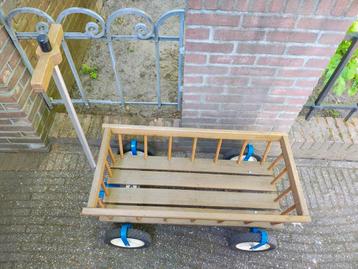 Bolderkar hardhout handgebouwd beschikbaar voor biedingen