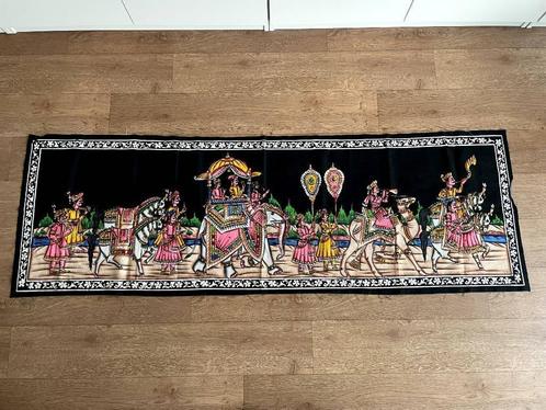 Groot wandkleed India, Antiek en Kunst, Kunst | Niet-Westerse kunst, Ophalen of Verzenden