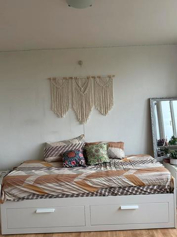 IKEA Brimnes Bed full set - 1.5 yaar oud 