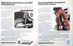 8 vintage advertenties reclames Sachs motor 1976-78 motoren, Ophalen of Verzenden, Gebruikt, Motoren
