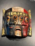 Barong Masker Indonesië - Brahma, Shiva, Vishnu, Antiek en Kunst, Ophalen of Verzenden