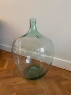 Grote Glazen Fles / Dame Jeanne, Huis en Inrichting, Woonaccessoires | Vazen, Ophalen, Gebruikt, Overige kleuren, 50 tot 75 cm