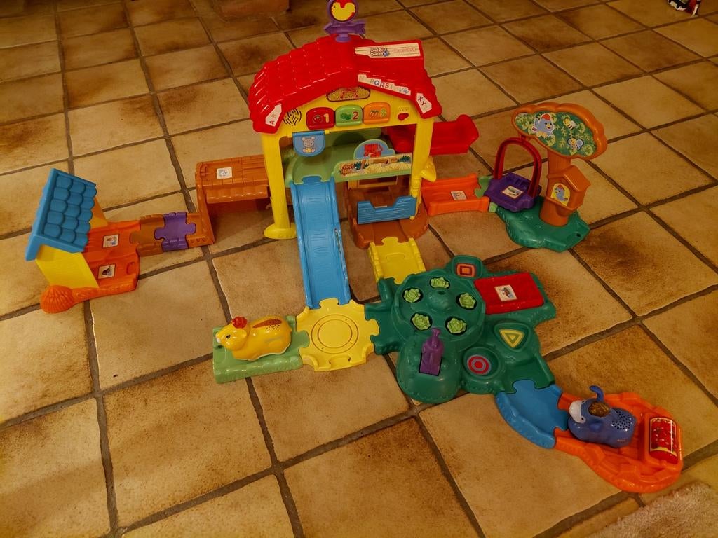 Vtech zoef zoef dieren boerderij inclusief dieren, Kinderen en Baby's, Speelgoed | Vtech, Gebruikt, 6 maanden tot 2 jaar, Ophalen of Verzenden
