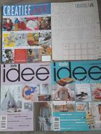 3 hobby bladen, leuke ideeën voor huis en kinderen, Hobby en Vrije tijd, Knutselen, Ophalen of Verzenden, Zo goed als nieuw