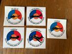 Vintage Luchtmacht stickers, Ophalen of Verzenden, Luchtmacht, Nederland, Embleem of Badge