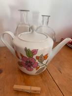 Kahla vintage theepot. Izgs. Ca 1 liter. Bloemmotief, Ophalen of Verzenden