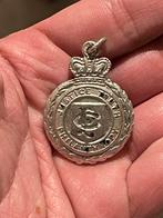 Masonic medaille uit 1938 met tekst (Heel Apart), Overige voorstellingen, Ophalen of Verzenden, Zo goed als nieuw, Zilver