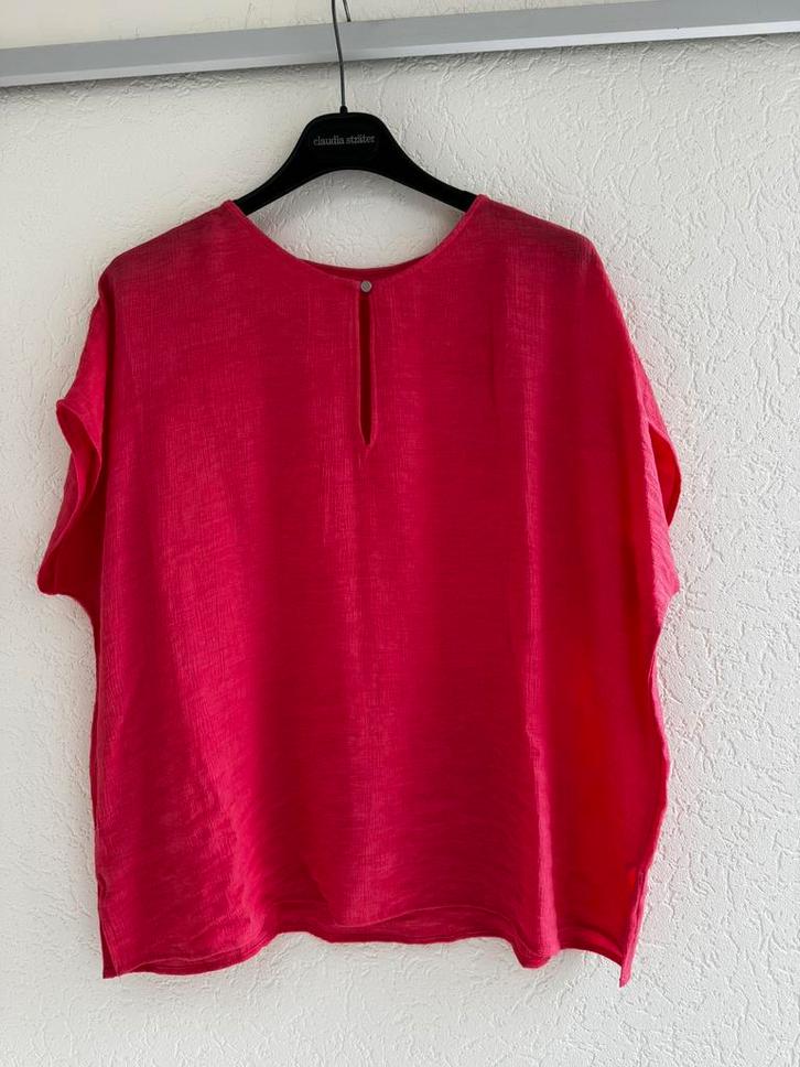 Leuke top Claudia Sträter m 44 NIEUW, Kleding | Dames, Tops, Nieuw, Maat 42/44 (L), Rood, Korte mouw, Ophalen of Verzenden