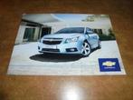 brochure Chevrolet Cruze  2009, Ophalen of Verzenden, Nieuw, Overige merken