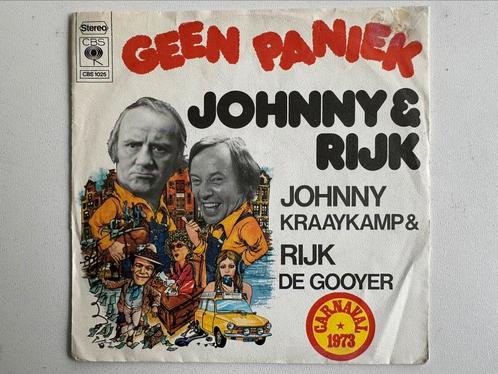 Johnny & Rijk - Geen Paniek / Cowboys in Holland, Cd's en Dvd's, Vinyl Singles, Gebruikt, Single, Filmmuziek en Soundtracks, 7 inch