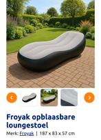 Friyak opblaasbare loungestoel, ligbed met Froyak air pomp, Caravans en Kamperen, Ophalen, Nieuw, 1-persoons