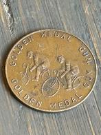 Golden Medal Gum wielrennen, Postzegels en Munten, Penningen en Medailles, Ophalen of Verzenden, Overige materialen, Buitenland