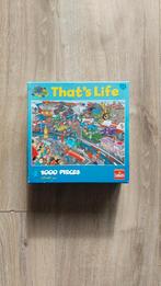 That's Life puzzel 1000 stukjes, Ophalen of Verzenden, 500 t/m 1500 stukjes, Zo goed als nieuw, Legpuzzel
