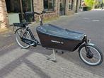 2dehands elektrische Bakfietsnl Cargo Classic Long - zwart, Overige merken, 3 kinderen, Ophalen of Verzenden, Zo goed als nieuw