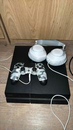 Playstation 4 + camouflage controller + headset, Spelcomputers en Games, Spelcomputers | Sony PlayStation 4, Ophalen, Zo goed als nieuw
