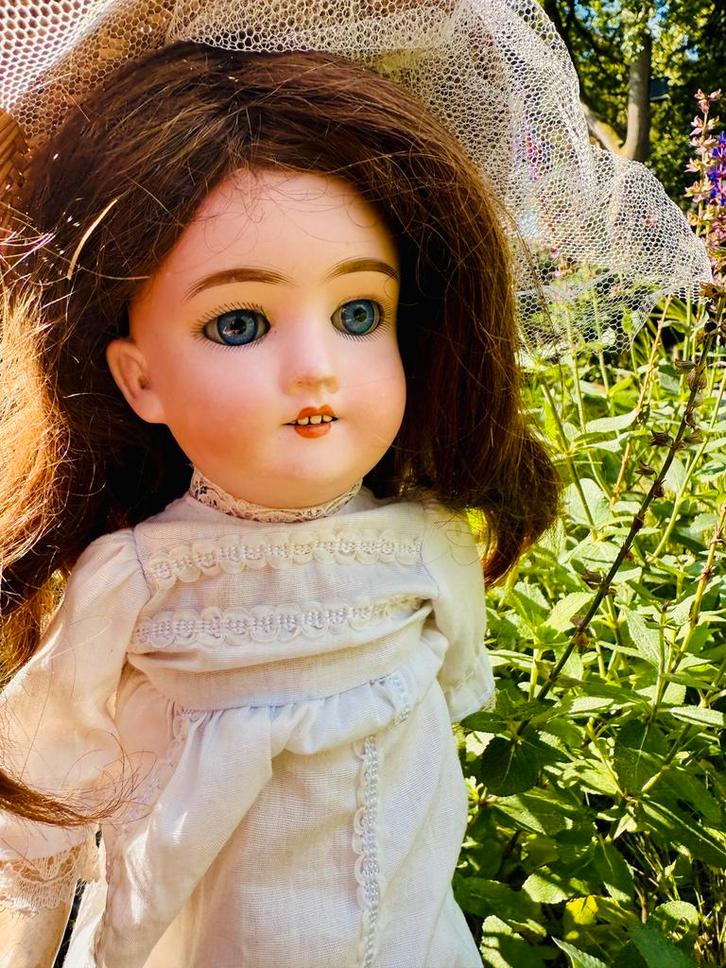 === Antieke Pop == koopje ==, Antiek en Kunst, Antiek | Speelgoed, Ophalen of Verzenden