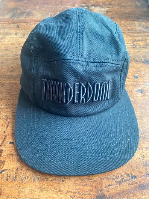 Thunderdome 5-panel pet zwart (Hardcore), Kleding | Heren, Hoeden en Petten, Zo goed als nieuw, Pet, One size fits all, Verzenden