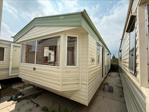 ABI Brisbane Puntdak 370x10.50 / 2 slk/ Douche/wc + Gebracht, Caravans en Kamperen, Stacaravans, tot en met 4, Ophalen of Verzenden