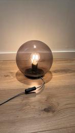 Tafellamp rookglas (Fado Ikea), Ophalen, Zo goed als nieuw, Minder dan 50 cm