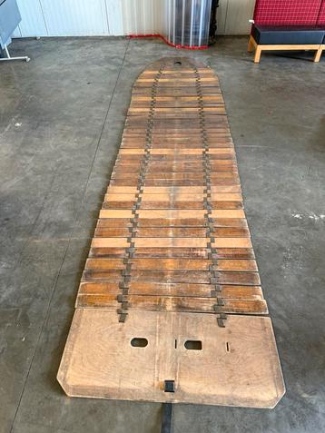 Antiek Plankier Houten Boot - Decoratief Item beschikbaar voor biedingen