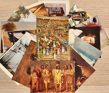 PARTIJTJE 14 kaarten ~ kunst uit Amerika beschikbaar voor biedingen