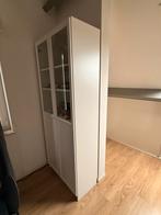 Witte vitrinekast, Huis en Inrichting, Ophalen, 50 tot 100 cm, 150 tot 200 cm, 25 tot 50 cm