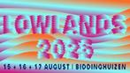 Lowlands camper camping ticket + 2 tickets, Twee personen, Meerdaags