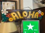 Groot kroegbord, Tiki Bar Aloha Hawaii, Reclamebord, Ophalen of Verzenden, Zo goed als nieuw, Nvt