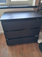 2x ladekastje zwart - Praktisch en Stijlvol, Huis en Inrichting, Kasten | Ladekasten, Ophalen, Minder dan 50 cm, Gebruikt, 3 of 4 laden