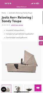 Joolz Aer+ Reiswieg Sandy Taupe - Nieuw!, Kinderen en Baby's, Kinderwagens en Combinaties, Nieuw, Ophalen of Verzenden, Met reiswieg