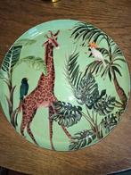 Dienblad, groen jungle-thema, Overige materialen, Schaal, Rond, Ophalen of Verzenden