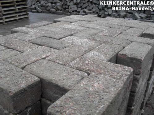 VOORDELIG 1826 gebruikte betonklinkers op pallets straatst., Tuin en Terras, Tegels en Klinkers, Gebruikt, Klinkers, Beton, 10 m² of meer