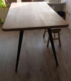 Prachtige eetkamertafel eikenhout, Modern, rustiek, Eikenhout, 200 cm of meer, Zo goed als nieuw