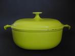 design stoofpot la mama Enzo Mari, gietijzer, lime, creuset, Huis en Inrichting, Keuken | Potten en Pannen, Overige typen, Gebruikt