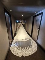 Unieke Trouwjurk met Kathedraal Sluier, Kleding | Dames, Ophalen