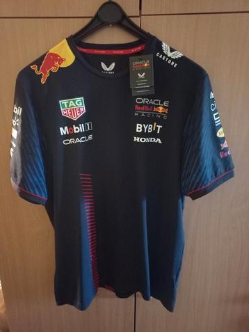 F1 Red Bull Racing Max Verstappen Teamline 2023 t-shirt XXL beschikbaar voor biedingen