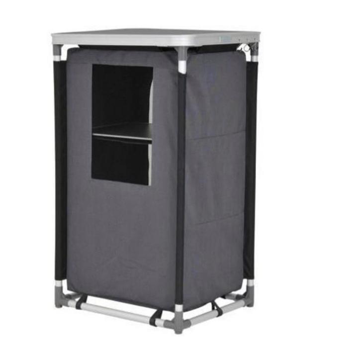 Obelink Dublin Campingkast - Compact & Lichtgewicht, Caravans en Kamperen, Kampeermeubelen, Nieuw, Campingkast, Ophalen of Verzenden