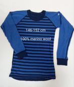 100% Merino Woll (Thermo) Top, unisex (146-152 cm), Ophalen of Verzenden, Zo goed als nieuw, Jongen of Meisje