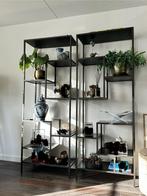 2x matzwarte vakkenkasten, Huis en Inrichting, Kasten | Boekenkasten, Ophalen of Verzenden, 25 tot 50 cm, 50 tot 100 cm, Minder dan 100 cm