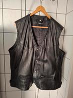 Bodywarmer Leer maat 4xl, Ophalen, Gedragen, Overige maten, Zwart
