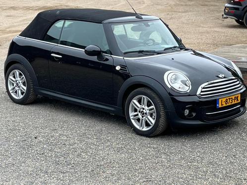 Mini Cooper Cabrio 1.6 Chili  Zwart, Auto's, Mini, Bedrijf, Cooper, Benzine, C, Cabriolet, Handgeschakeld, Geïmporteerd, Zwart