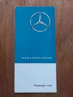 Mercedes-Benz Passenger cars U.S.A. brochure 07/1962, Boeken, Auto's | Folders en Tijdschriften, Daimler Benz AG, Zo goed als nieuw
