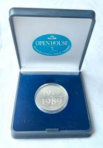 70 jr KLM penning zilver medaille munt luchtvaart vliegtuig, Ophalen of Verzenden, Zilver, Nederland