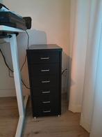 Ikea HELMER drawer unit black, Huis en Inrichting, Ophalen, Minder dan 50 cm, 5 laden of meer, Zo goed als nieuw