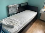 Ikea bedbank Flekke bruin zwart Uitschuifbed 1 of 2 persoons, Huis en Inrichting, Slaapkamer | Slaapbanken, Ophalen, Gebruikt