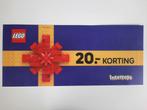 €20 korting Lego Intertoys, Eén persoon, Kortingsbon, Overige typen