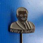 Willy Alberti Zeldzaam Wit speldje, Verzamelen, Speldjes, Pins en Buttons, Verzenden, Gebruikt, Figuurtje, Speldje of Pin