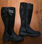 Zwarte dames laarzen maat 37 met wijde schacht, Hoge laarzen, JJFOOTWEAR, Zwart, Ophalen of Verzenden